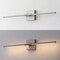 Jonathan Y Makena 28" Modern Minimalist Dimmable Integrated LED Metal Wall Sconce, Nickel JYL7022E - alternate 5