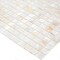 Apollo Tile Shell White 12 in x 12 in Shell Polished Floor and Wall Mosaic Tile 20 sqft/case, 20PK APLSMA88002A - alternate 5