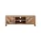 Homeroots 63in Wood Brown Reclaimed Pine And Plywood Open Shelving TV Stand 404266 - alternate 1