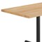 Flash Furniture Bennett 30 in x 48 in Solid Wood Indoor Tabletop in Natural with 23.75 in x 29.5 in Dining Height GSF-REC3048-NAT-T2230-GG - alternate 6