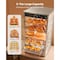 Vevor 5-Tier Commercial Food Warmer Display Pizza Cabinet 60L with LED Light NB-1PW - alternate 4