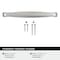 Amerock Franklin 5-1/16 inch (128mm) Center-to-Center Polished Chrome Cabinet Pull, 10PK 10VMP3705226 - alternate 3