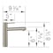 Blanco Alta II Bar 1.5 GPM, Satin Platinum 443258 - alternate 3