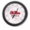 Holland Bar Stool Co University of Mississippi Indoor/Outdoor LED Thermometer ODThrm14BK-08MssppU - alternate 1