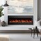 Edendirect 50 in. Wall Mount Electric Fireplace in Black, Sleep Mode, 12H Timer, Adjustable Flame Color and Speed ZR-ZHUMI-QBL-Z50IN-BK - alternate 6