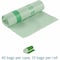 Stout 32 gal Trash Bags, 33 in x 48 in, 0.85 mil, Green E3348E85 - alternate 2
