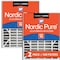 Nordic Pure 20x25x5 Plus Carbon Pleated Air Filter, High Capacity, MERV 15, 2 PK 20x25x5ABM15+C-2 - alternate 1