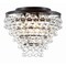 Jonathan Y Toronto 16" Metal/Crystal LED Flush Mount, Oil Rubbed Bronze JYL9030A - alternate 1