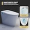 Anzzi ENVO Juno Elongated 1.28 GPF Smart Bidet Toilet in White w/ Remote Control, Heated Seat, Auto Flush TL-ST823WH - alternate 7