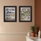 Homeroots Set Of Two Light Your Way Black Framed Print Wall Art, 2PK 405696 - alternate 3