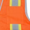 Radians Polyester mesh front and back with solid pockets, Zipper Closure, Orange, Size 3X SV6HO-3X - alternate 7