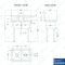 Amgood 22 in. x 34 in. Stainless Steel Two Compartment Sink with 14 in. x 16 in. x 11 in. Bowls AMG SINK S2C-141611-NF-Z - alternate 5