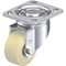 Blickle Swvl Plate Cstr, Wht Nyln, 3-1/8", 1540 lb. LH-GSPO 80K-14 - alternate 1
