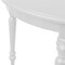 Homeroots 39" White Solid Wood Round Top Dining Table 569347 - alternate 5