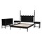 Baxton Studio Brantley Spindle Bedroom Set, Black, King 272-14805-14805-14806-14809-ZORO - alternate 4