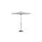 Treasure Garden 9 ft Patio Umbella, aluminum, fiberglass ribs, outdoor, Direction Linen Stripe UM840-00 40599-01 Direction Linen Stripe - alternate 1