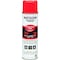 Rust-Oleum INDUSTRIAL CHOICE Marking Paint, Semi-Gloss, Fluorescent Red/Orange, 17 oz, Aerosol Can 203028 - alternate 2