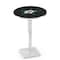 Holland Bar Stool Co 36" Chrome Dallas Stars Pub Table, 36" dia. Top L217C3636DalSta - alternate 1