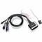 Iogear 2-PORT HD CABLE KVM SWITCH WITH AUDIO GCS62HU - alternate 1