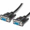 Rocstor PREMIUM 3FT 1M DB9 RS232 SERIAL NULL MODEM CABLE F/F -1 M BLACK FEMALE TO FEMA Y10C879-B1 - alternate 2