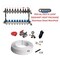Henco Infloor radiant heating set - PEX-AL-PEX + stainless steel manifold - 2280 - 2560 sqft 806381 - alternate 1