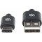 Manhattan USB 2.0 TYPE-A MALE TO USB-C MALE. CONNECTS A USB-C DEVICE TO A HI-SPEED USB HUB 354929 - alternate 1