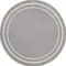 Homeroots 8' Gray And Ivory Round Indoor Outdoor Area Rug 545527 - alternate 1
