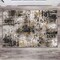 World Rug Gallery Adare Contemporary Abstract Area Rug 2 ft 7 in x 4 ft Yellow 977YELLOW27X4 - alternate 1