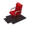 Floortex Advantagemat Black Vinyl Lipped Chair Mat for Hard Floor - 45in x 53in NRCMFLVS0086 - alternate 3