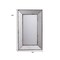 Homeroots 24" Silver Framed Antiqued Accent Mirror 485120 - alternate 4