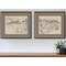 Homeroots Set Of Two Sepia Scenes I Black Framed Wall Art, 2PK 525773 - alternate 4
