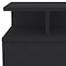 Homeroots 12" Black Wood One Drawer Floating Nightstand 526152 - alternate 3