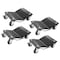 Vevor Car Dolly Wheel Tire Dolly 4 PCS Heavy Duty Skate Auto Repair Dolly 6000LB, 4PK XJC-080-4 - alternate 1