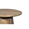 Homeroots 54" Natural Solid Wood Pedestal Base Round Top Dining Table 644520 - alternate 4