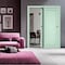 Sartodoors Sliding Closet Bypass Doors 72x80 (2* 36x80) Solid Core Modern Interior VEREGIO7411DBD-OLI-72 - alternate 1