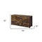 Homeroots 59" Brown and Black Six Drawer Double Dresser 486514 - alternate 5