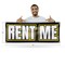 Signmission Rent Me, 18 Inch x 48 Inch, Vinyl Banner B-30833 - alternate 3