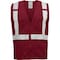 Ironwear Hi-Vis Safety Vest M , Zipper 5 Pockets 1284-RZ-RD-MD - alternate 1