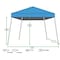 King Canopy Slant Leg 10ftx10ft Instant Pop Up Tent, Guy Ropes and Stakes, Blue SLANT10-BL - alternate 2