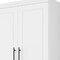 Homeroots 71" White Four Door Combo Dresser 569296 - alternate 7