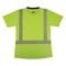 Ergodyne Hi-Vis Shirt, XL, Lime, Short Sleeve 22315 - alternate 5