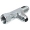 Gates Male JIC 37 Flare to Female JIC 37 Flare Swivel to Male JIC 37 Flare - Tee G60473-2020 - alternate 5