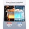 Vevor 1/2 Size Hotel Pans with Lids Steam Pans 6" Deep Stainless Steel, 2PK HZ812-150T - alternate 4