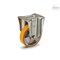 Elesa 451801 Medium-heavy duty castors Mould-on polyurethane coating, Fixed plate bracketke 451801 - alternate 1