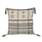 Homeroots 18" Beige and Black Southwestern Cotton Throw Pillow With Tassels 529301 - alternate 3