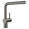 Blanco Linus Pull-Out 1.5 GPM, Satin Dark Steel 443269 - alternate 1