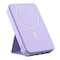 Alpha Digital Magnet Power Bank- 10,000mAh, Wireless Charge, Phone Stand -Purple ZL014-PPL - alternate 1
