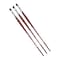 Da Vinci COLLEGE Student Brush, Synthetic, Acrylic & Oil, Flat, Series 8740, Size 8, 3PK VA-8740_8 - alternate 2
