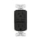 Eaton Wiring Devices Eaton-WP GFCI Receptacle, 125 V, 15 A, NEMA: NEMA 5-15R, Back, Side Wiring, Black GF15BK - alternate 3