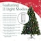 Elf Stor 7.5ft Prelit Christmas Tree Artificial Spruce Tree w/ 450 Warm White, Color Changing Lights & Stand 50-300-7LIT - alternate 4